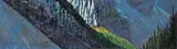 Terry Lynn Fenton, Larches, 1989, mixed media on wood board
