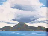 Colin D. Graham, Double Cloud, 1998, oil on canvas