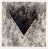 Takehiko Kamei, Smoke Painting, mixed media on paper