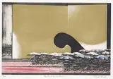 Shigeki Kuroda, The Great Golden Wall #31/50, colour etching on paper