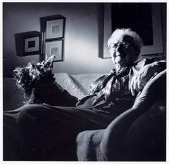 Douglas MacRae, Photograph of Janet Mitchell, black and white photograph on paper