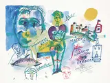 Henry Miller, Insomnia #4, photolithographic reproduction on paper