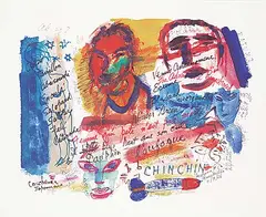Henry Miller, Insomnia #6, photolithographic reproduction on paper