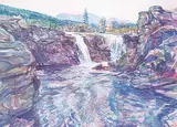 Jack Rigaux, Lundbreck Falls