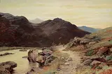 Leopold Rivers, Untitled - Pastoral Walk, 1878, oil on canvas