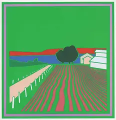Erica Rutherford, Earnselitt Pei #48/80, 1978, colour silkscreen on paper