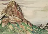 Clifford Foard Robinson, Near Canmore Alta.