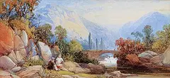James Burrell Smith, Abeylashy So. Wales, 1876, watercolour on paper