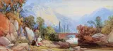 James Burrell Smith, Abeylashy So. Wales, 1876, watercolour on paper