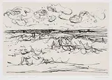 Gordon A. Smith, Caulfield #7 #58/85, lithograph on paper