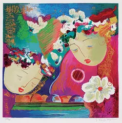 Lee White, Secrets I #307/350, colour silkscreen on paper