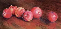 Janice Wright, Apple Conga, acrylic on canvas