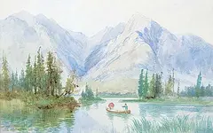 Frederic Marlett Bell-Smith, Banff, 1880, watercolour on paper