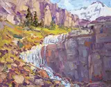 Ken Gillespie, Above Lake O'Hara, 1998, oil on canvas