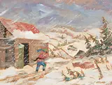 Claude Langevin, Snow Storm, Laurentides