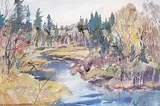 Brent R. Laycock, October Stream