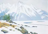 Doris Jean McCarthy, Medicine Lake, April 13. 1979