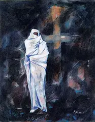 Terry McCue, Enigma Study, 1999, acrylic on canvas