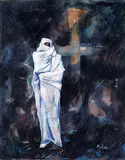 Terry McCue, Enigma Study, 1999, acrylic on canvas