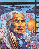 Frederick McDonald, My Face is the Land, 1996, acrylic on canvas