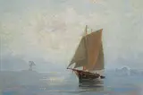 Lucius Richard O'Brien, Coming in the Harbour, Saint John, N.B., 1896, oil on canvas
