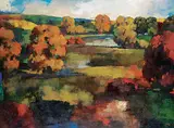 Joro Petkov, Pastoral Dream, oil on canvas