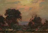 Bourrasque by Marc-Aurèle de Foy Suzor-Coté, oil on wood panel, sold Nov 2021