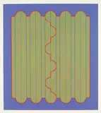Harry Mitsuo Kiyooka, The Southern Gate - Noon #11/20 - 120, 1964, colour silkscreen on paper