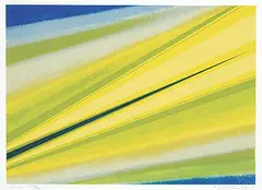 Rita Letendre, Asoar #53/100, 1979, colour silkscreen on paper