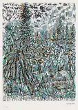 Jean Paul Riopelle, Anticosti No 1 #67/75, 1985, colour etching on paper