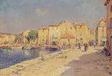 Henry Malfroy, Untitled - Port Edge, oil on canvas
