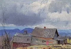 Franklin Arbuckle, Eastern Townships, oil on canvas board