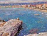 Antoine Bittar, The Bay of Nice, France