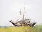 Tinyan Chan, Untitled - The Derelict, oil on canvas