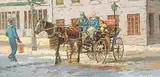 Littorio del Signore, Rue St. Paul, Montreal, 1986, oil on canvas