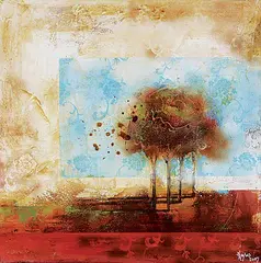 Heather Haynes, Shadows of the Past, 2007, acrylic on canvas