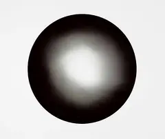 Untitled - Orb by David W. Hazel, black and white photograph on paper, sold Nov 2021