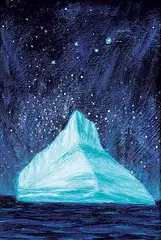 Dan Hudson, Iceberg, 1998, oil on wood board