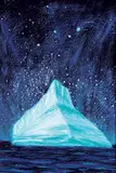 Dan Hudson, Iceberg, 1998, oil on wood board