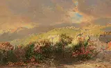 Otto Reinhold Jacobi, Untitled - Cloudy Day, 1877, oil on canvas