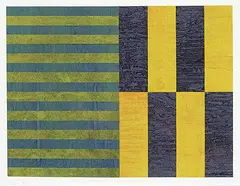 Paul Kühn, Silk 12 IX 04B, 2004, acrylic on silk