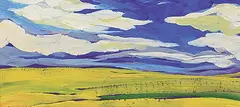 Katherine Lakeman, Past Cremona, 1999, oil on particle board