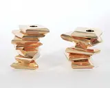 Roy Leadbeater, Untitled - Pair of Stacked Candle Holders