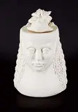 Jean Lapointe Mihalcheon, Untitled - Dove Crown, 1985, ceramic sculpture