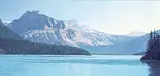 Ronald S. Parker, Untitled - Mountain Lake Vista, 1993, oil on canvas