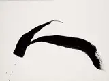 Don Reichert, Untitled - Long Stroke, 1967, acrylic on paper