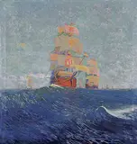 Gyrth Russell, Armada, 1911, oil on canvas