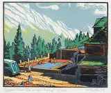 Margaret Shelton, Upper Hot Springs Banff #73/200