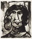 John Harold Thomas Snow, Lola #A/P, 1983, etching on paper