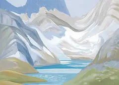 Wendy Wacko, Bugaboo Spire View, oil on canvas board
